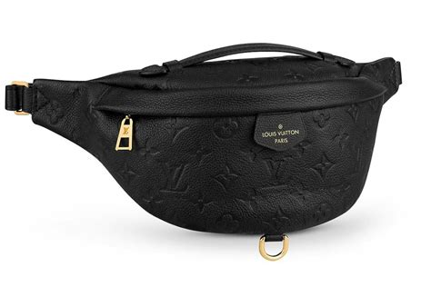 black louis vuitton bumbag|lv bumbag monogram.